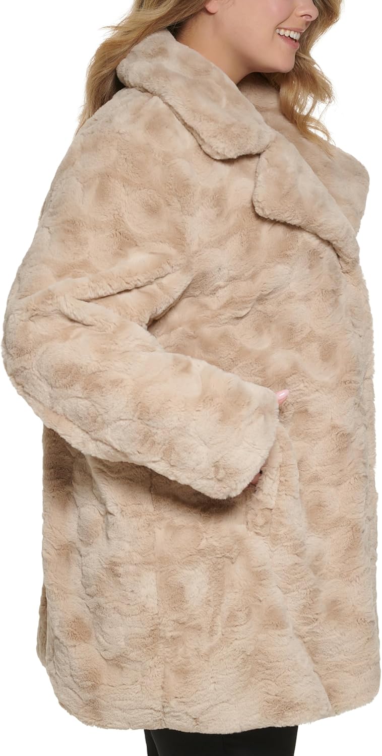 Kenneth Cole Women's Faux Fur Jacket - Image 2