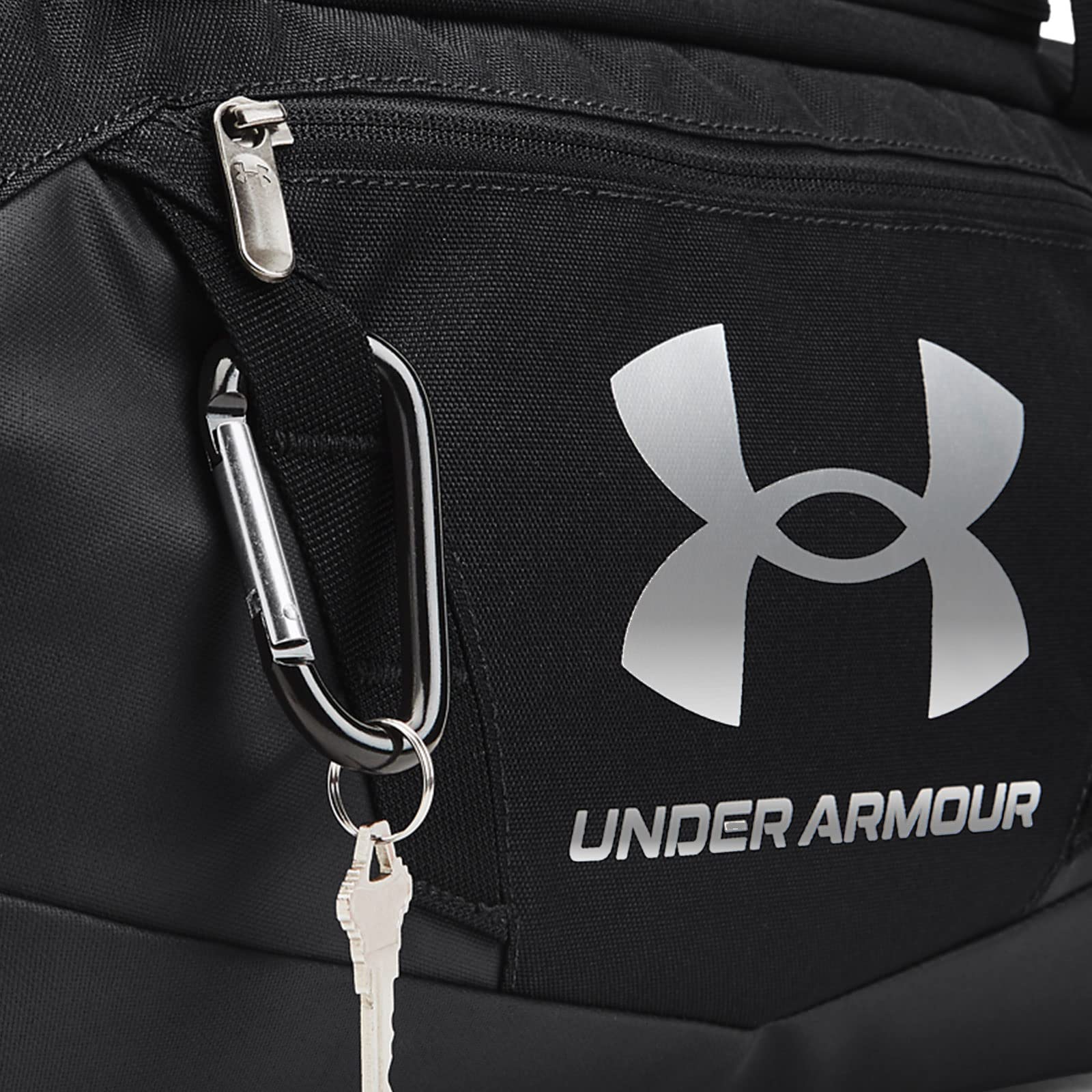 UNDER ARMOUR Sporttasche Umhängetasche Reisetasche Undeniable Duffel 5.0 XS 23L, Farbe:Schwarz, Artikel:-001 Black/Silver