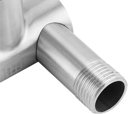 Miniatura 9 de Pilipane Grifo de cocina, montado en la pared 360 giratorio, acero inoxidable, cromo cepillado, plata