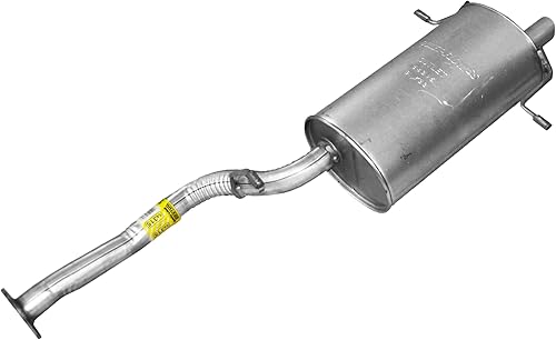 Walker Quiet-Flow SS 54315 - Conjunto de silenciador para tubo de escape de ajuste directo, entrada de 2 pulgadas (OD) y salida de 2 pulgadas (OD)