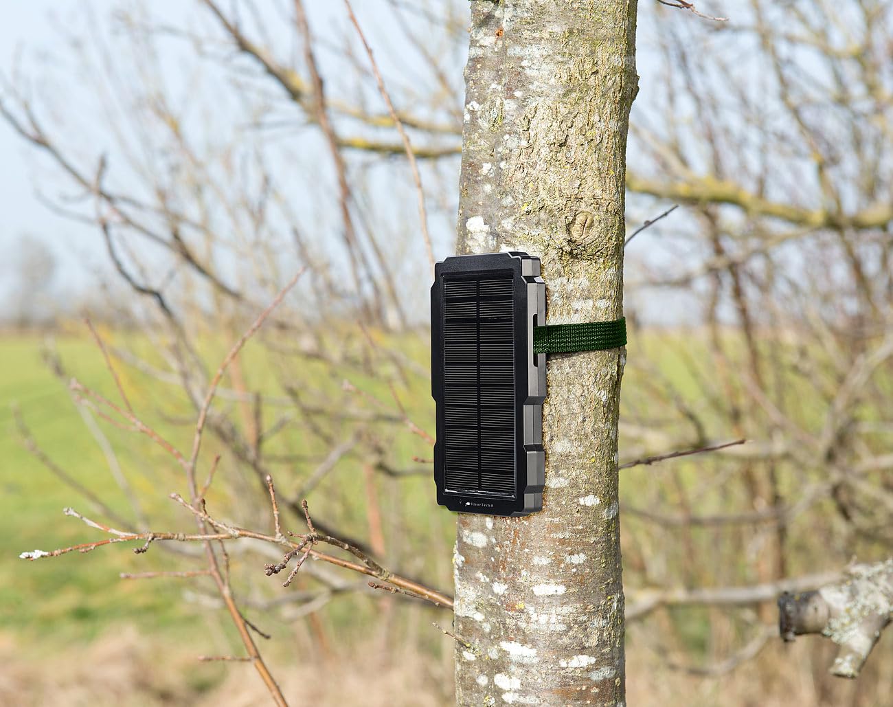 VisorTech Solarpanel Wildkamera: Akku-Solarpanel für Wild- und Outdoor-Kameras, 6 & 12 Volt, 5.000 mAh (Wildkamera 12V, Solar für, 6V)