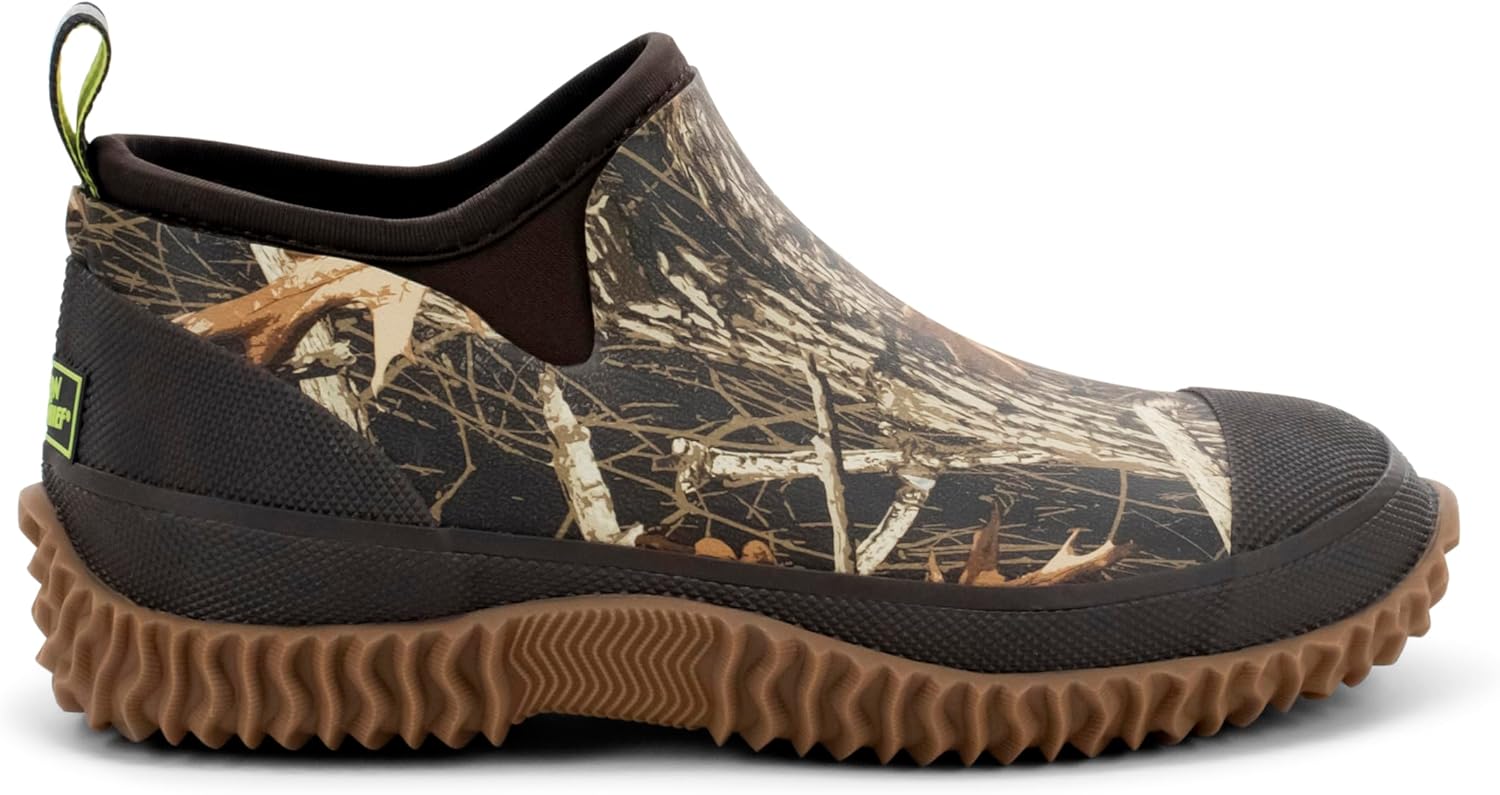 Western Chief Grazer Unisex Waterproof Rubber Garden Shoes, Neoprene Insulated Slip-On, Outdoor Ankle Rain Boots for Men and Women