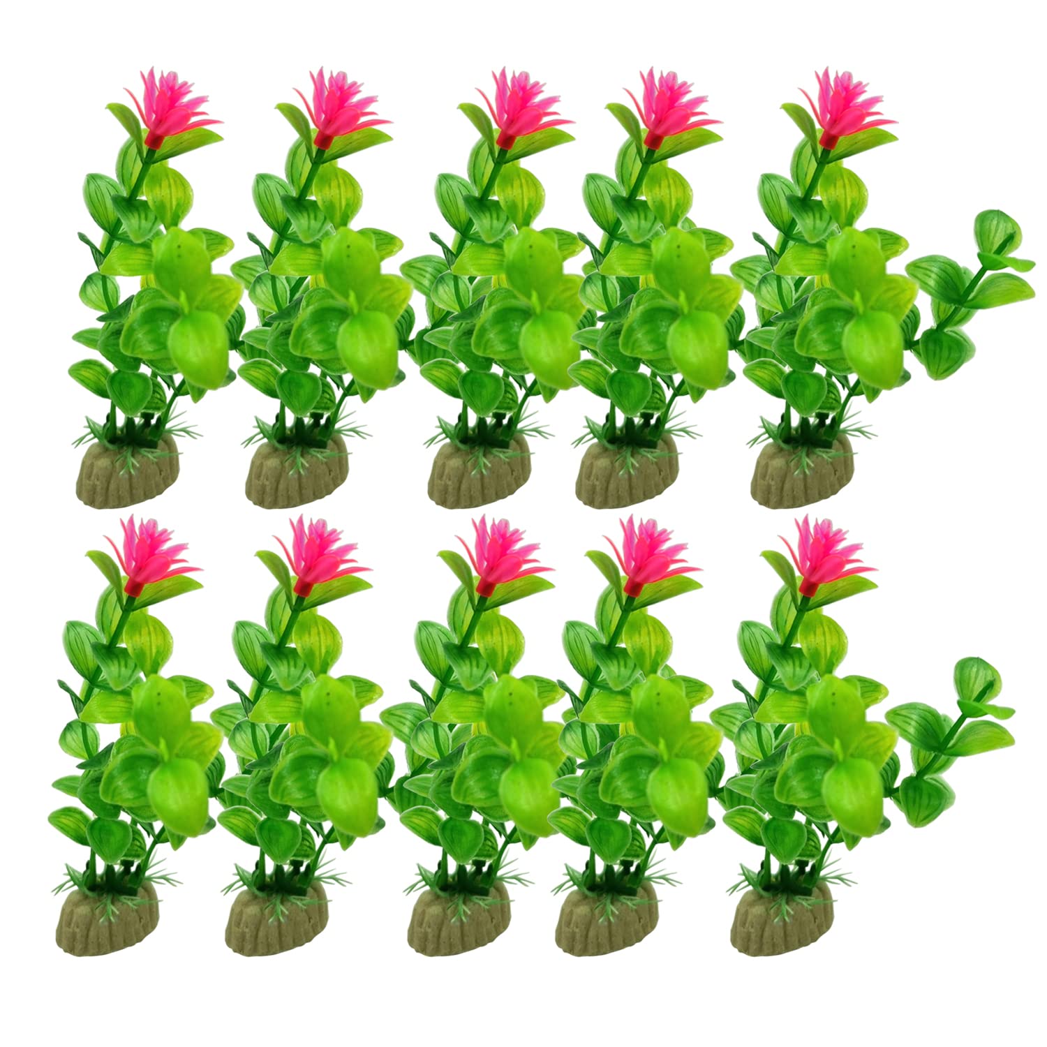 JAINSONS PET PRODUCTS 4.5 inch Plants 10pcs Set for Aquarium Fish Tank Decorations Plastic Artificial Plant Goldfish Waterscape Fish Hides Flower Grass (B09S32PK53) Amazon Price History, Amazon Price Tracker
