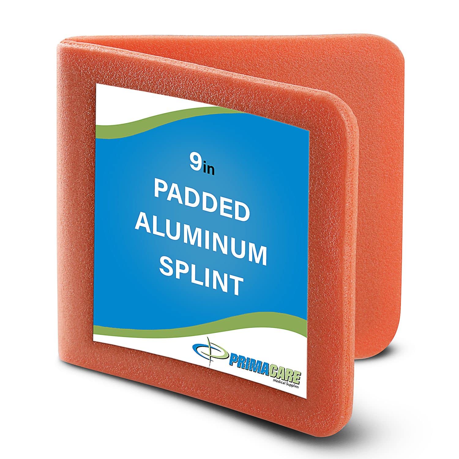 Primacare IS-5209 Padded Aluminum Splint for Hands, Legs, Nose, Ankle or Braces, Universal Waterproof Medical and Tactical Splint, First Aid Emergency