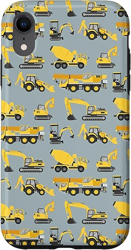 Funda para iPhone XR Fun Construction con diseño de camión