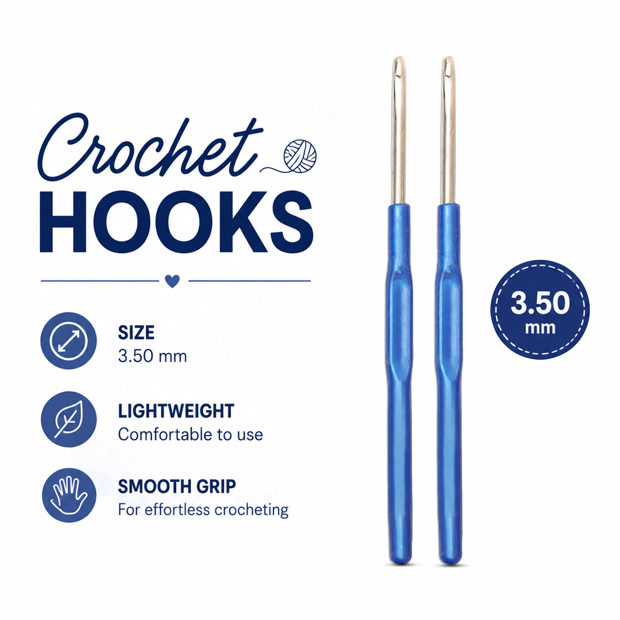 picknMAKE Crochet Kit for Beginners with Wool Yarn, Crochet Hooks, Stitch Markers & Needles – DIY Learn to Crochet Set for Adults & Kids, Starter Craft Kit with All Supplies 2