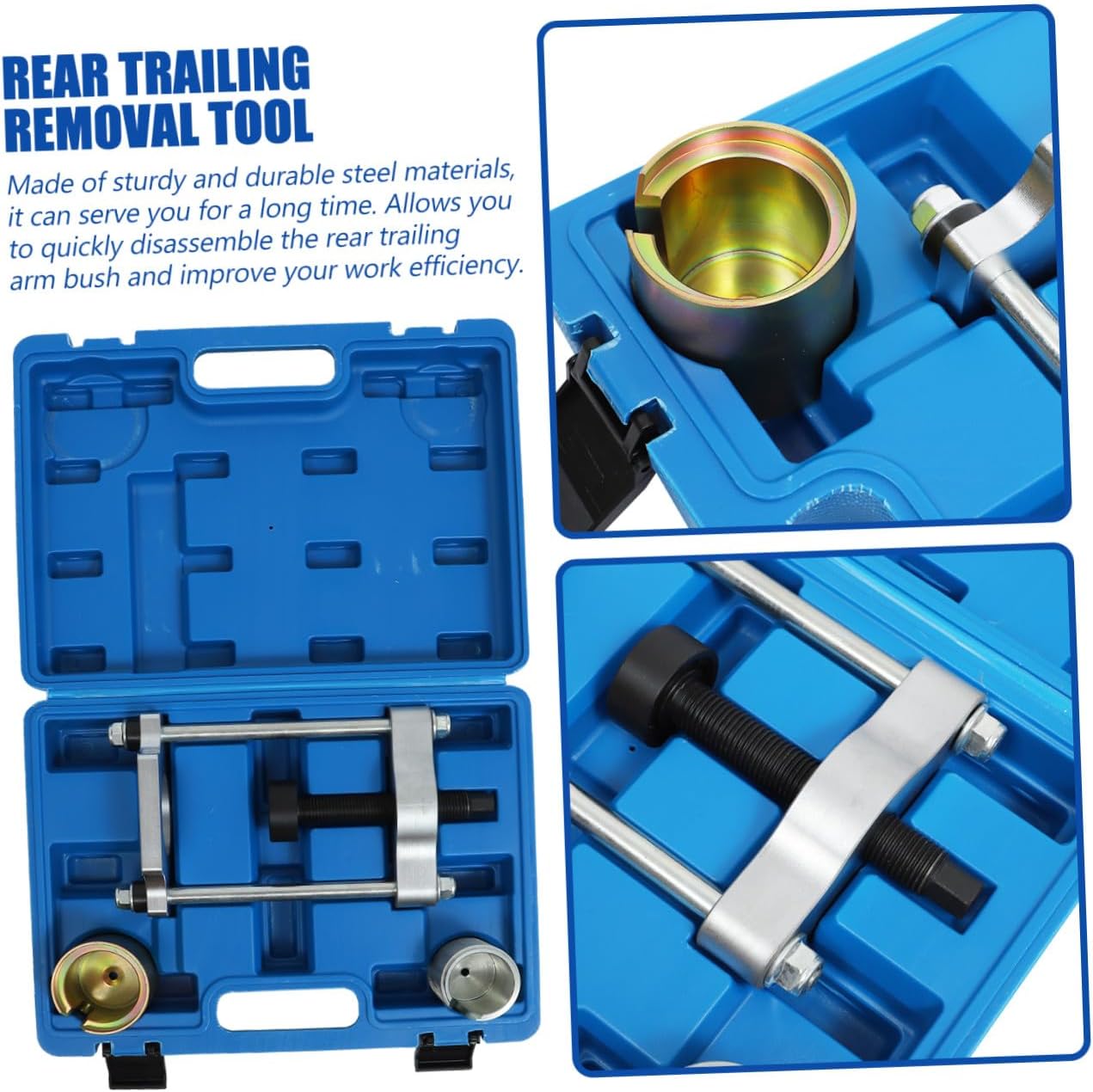 Rear Arm Removal Tool Set for 1998 Compact Car Rear Suspension Bushing Repair Kit with Arm Bushing Removers for Automotive Maintenance