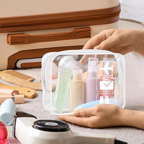 Miniatura 5 de sogiv Neceser aprobado por la TSA, Blanco, Claer