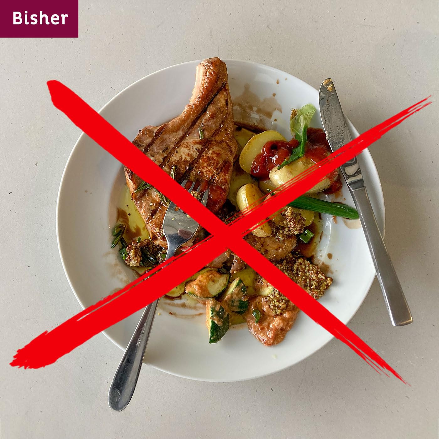 Betty Bossi Gourmet-Teller mit Fächern im Set - Fondueteller, Racletteteller und Barbecueteller mit Unterteilung Porzellanteller weiß, 36x16x2cm, 2 Stück