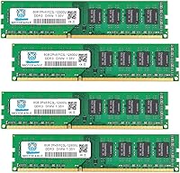 Vista 17 de Motoeagle - Módulo de memoria RAM de escritorio de 8 GB DDR3 1600 MHz PC3-12800U-11, 1,5 V, sin ECC, sin búfer, 2Rx8, doble rango, 240 pines