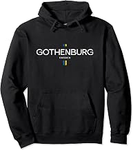 Gothenburg Sweden Retro Vintage Pullover Hoodie
