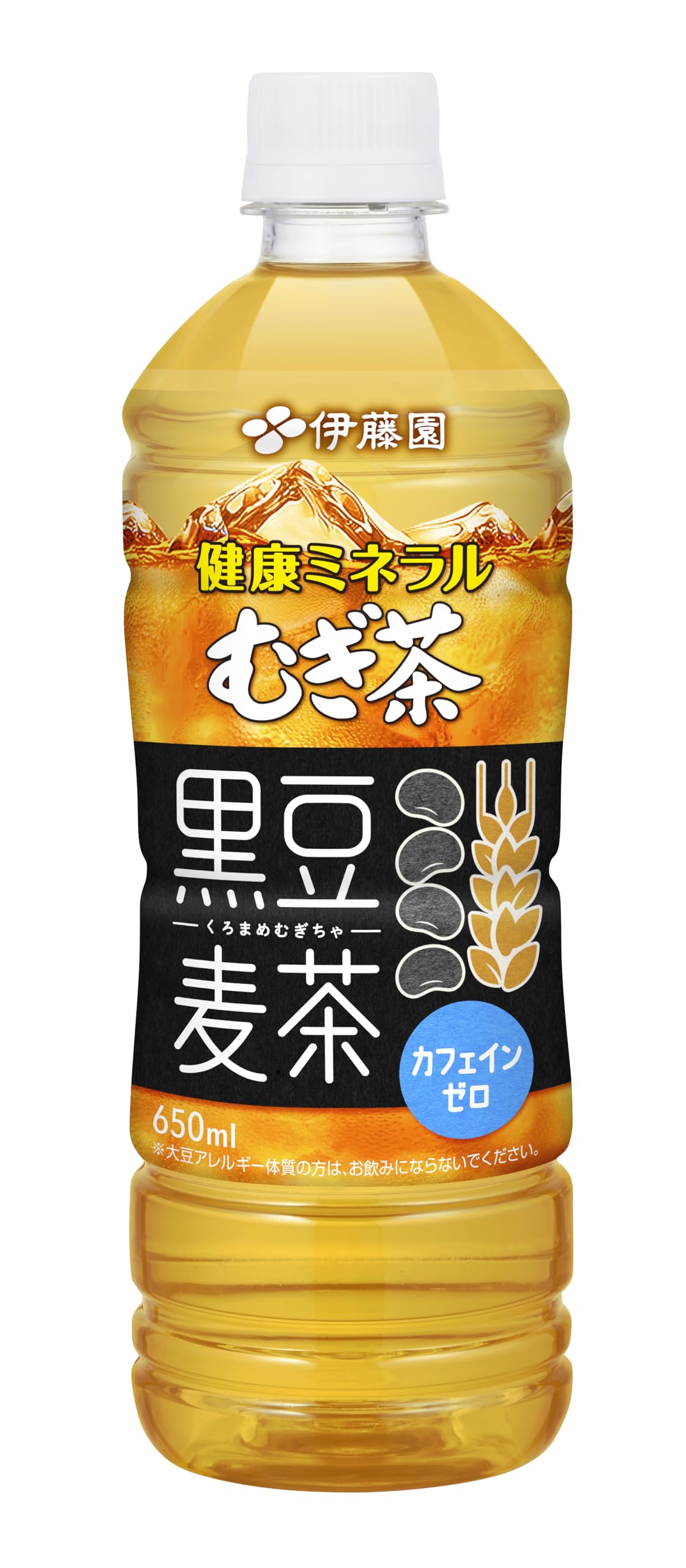 伊藤園 健康ミネラルむぎ茶 黒豆麦茶 650ml×24本 ペットボトル