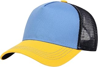 Gorra de béisbol de color liso, ligera, transpirable, gorra de malla de verano BpM189