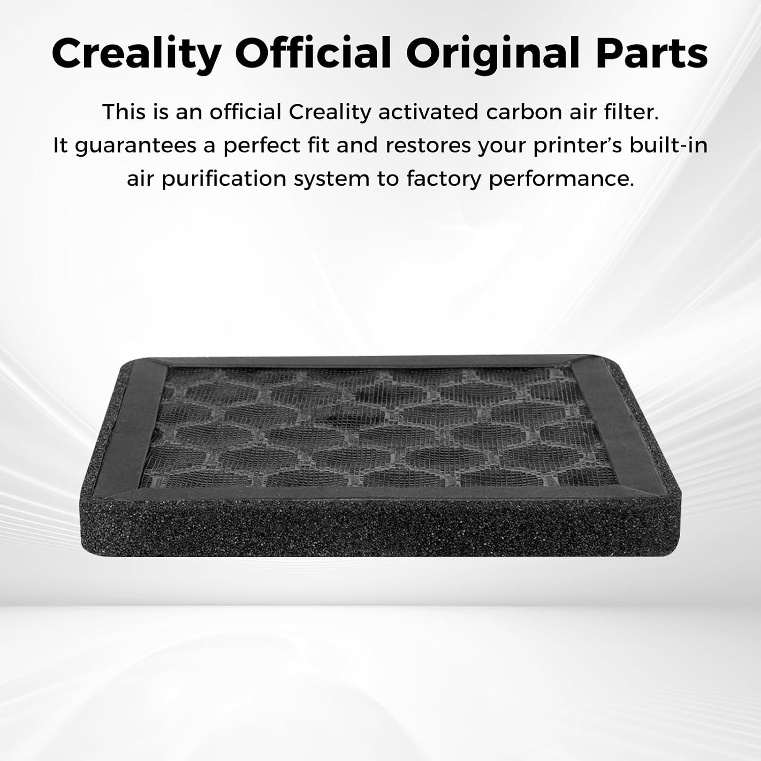 Creality Official K2/K2 Pro/K2 Plus Activated Carbon Air Filter, Original Filter Element for Cavity Purification System, 3D Printer Accessories Replacement for Creality K2 Series 3D Printers image 3