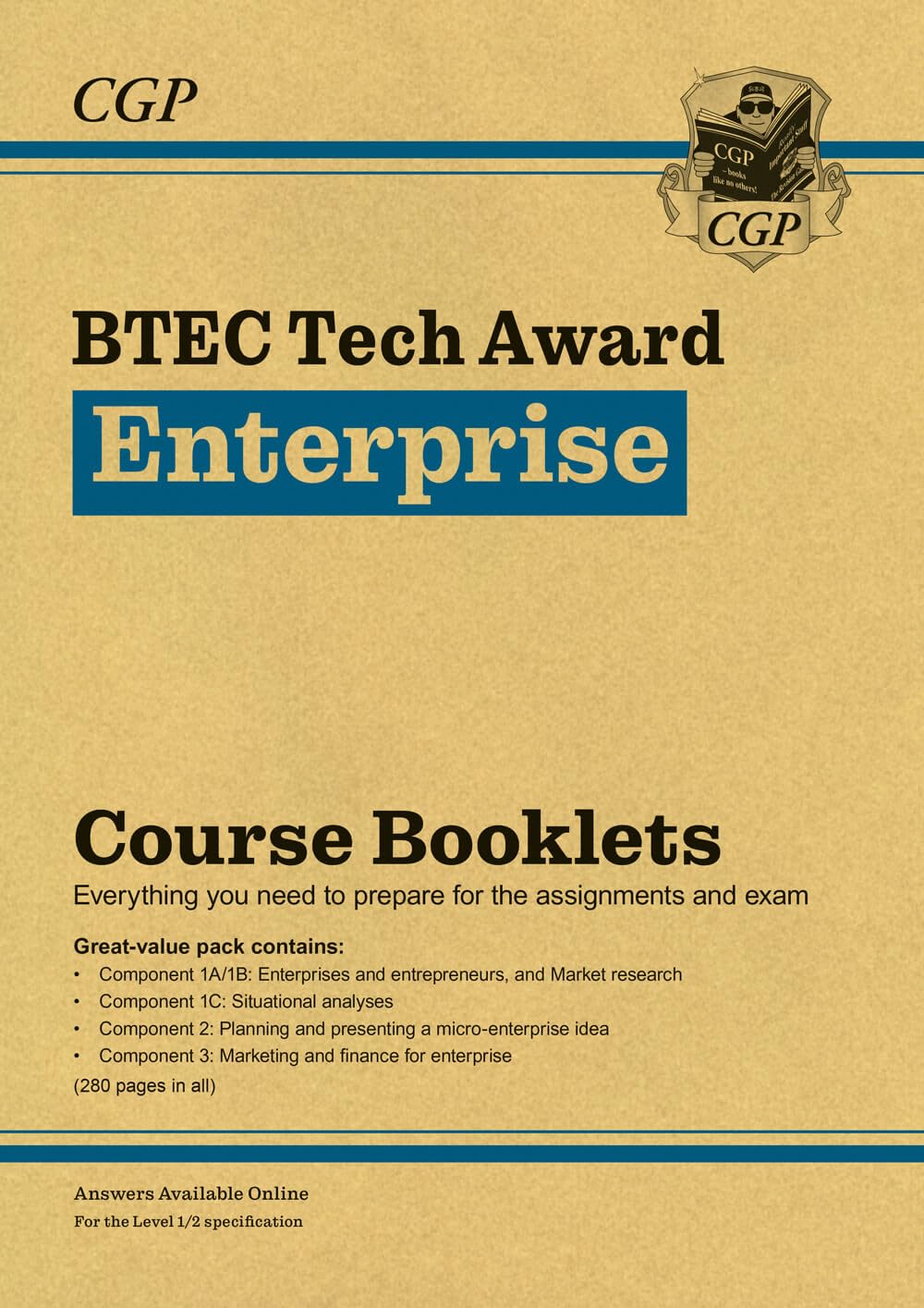 BTEC Tech Award in Enterprise: Course Booklets Pack (with Online Edition) (CGP BTEC Tech Awards)