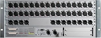 Soundcraft CSB 32-Input 8 Line+8 AES Out Compact Stagebox with Optical-fibre MADI Connectors E947.351000