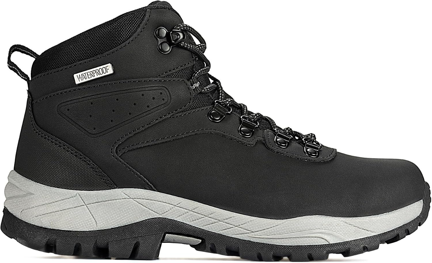 CC-Los Women's Waterproof Hiking Boots - Lightweight Slip Resistant Outdoor Trekking Ankle-High