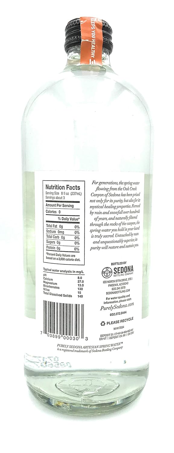 PURELY SEDONA Still Water, 25.4 FZ (Pack Of 12)