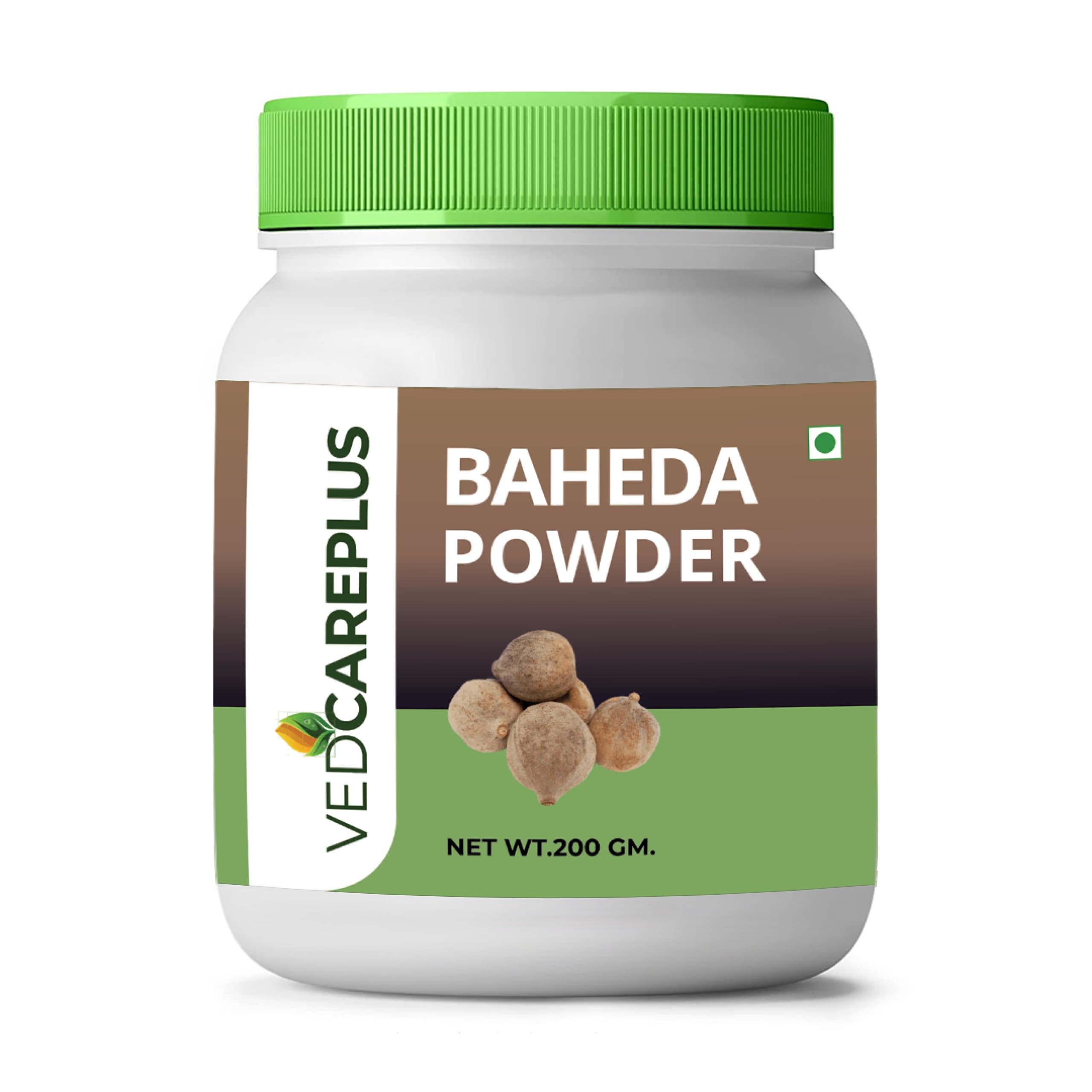Vedcareplus Pure & Natural Baheda Fruit Powder, 200gm