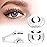 Higu clace Magnetic Eyelashes with Applicator 2 Pairs Magnetic Lashes Natural Look Wispy Magnet Lashes Easy to Wear and RemoveDJCX-A+B01)