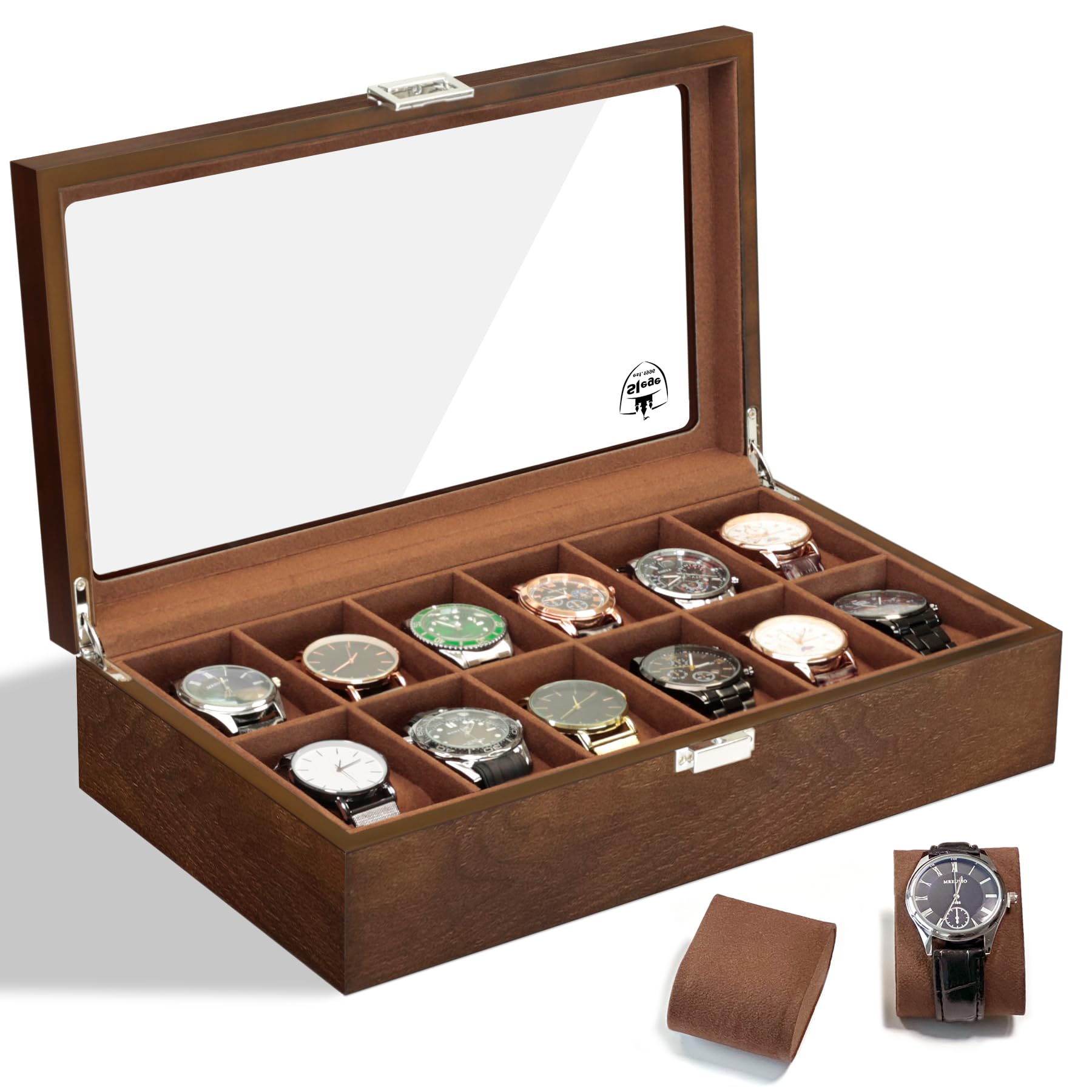 10 / 12 Griglie Contenore Di Vigilanza Di Cuoio ... – Grandado - Foto 9