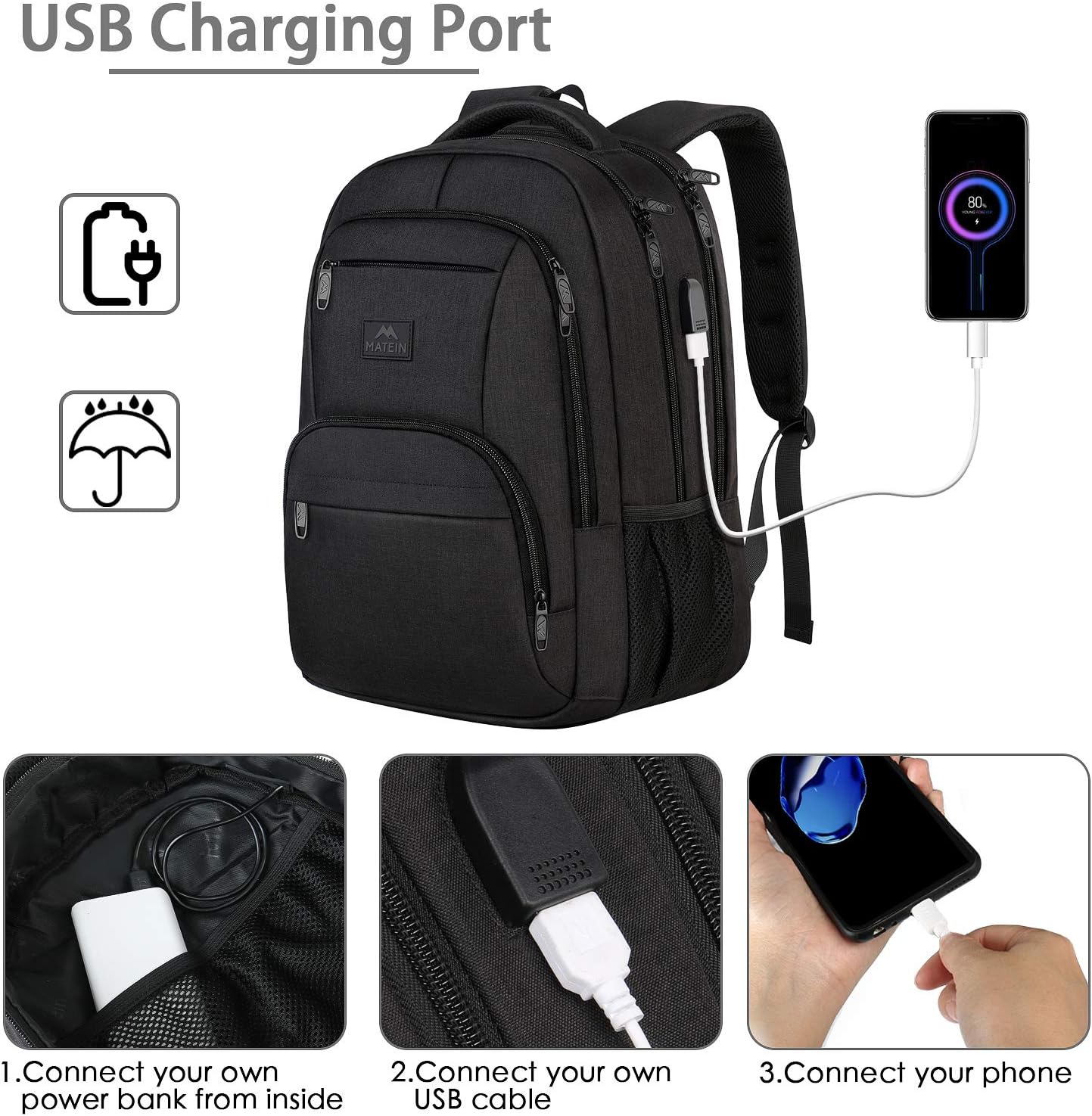 Backpack Business Charging Resistant Computer Photo