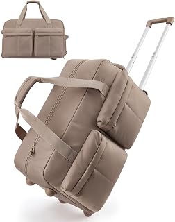 BAGSMART Rolling Duffle 42L image