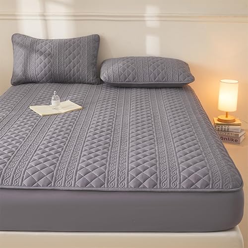 Miniatura 2 de Mattress Protector, Soft Breathable Waterproof Mattress Pad Cover, 11 inches Deep Pocket, Cooling, Breathable Fitted Sheets, Noiseless, Machine