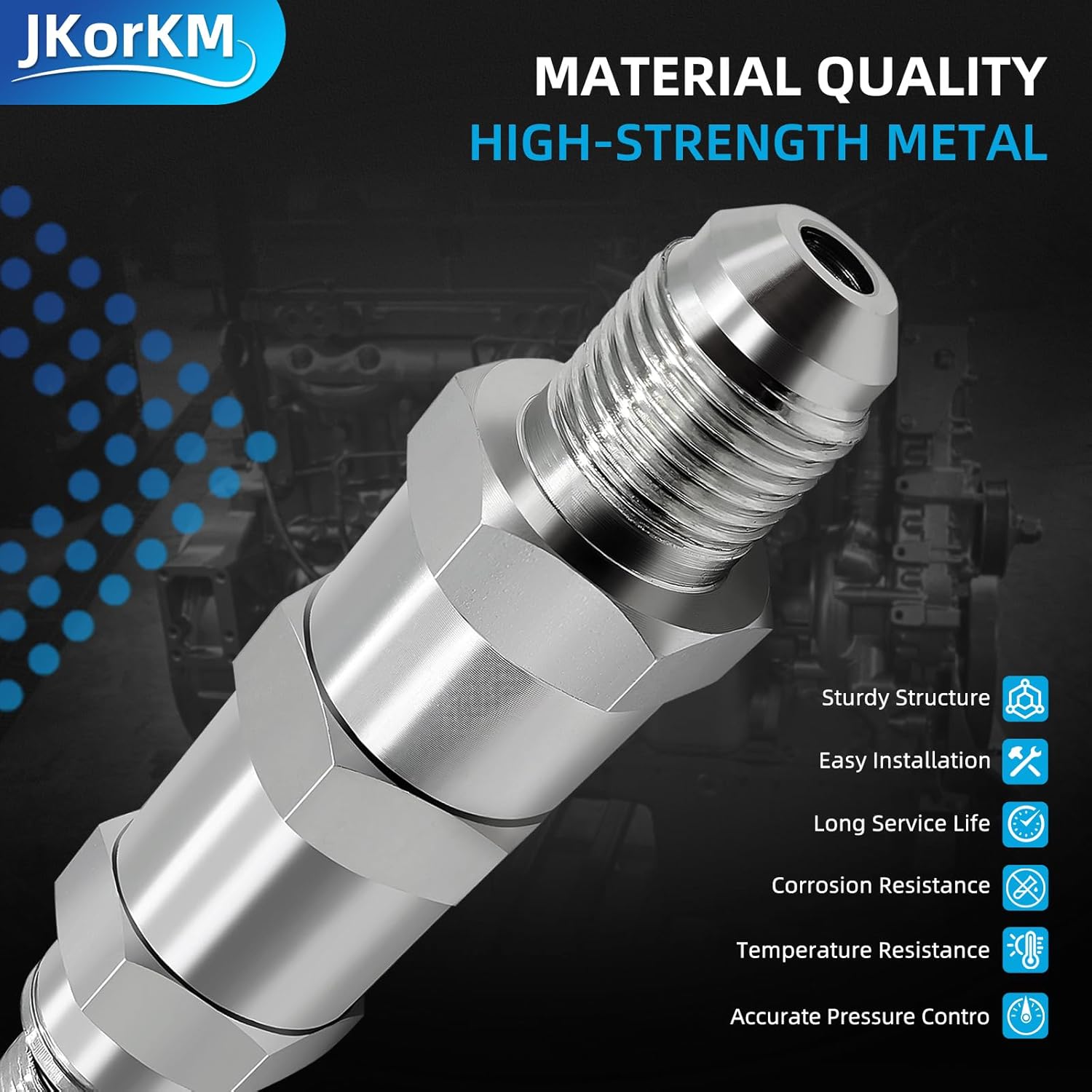 23535129 Fuel Check Valve Regulator, Fuel Check Valve Regulator Compatible With Detroit Diesel Series 60 Engines 14l