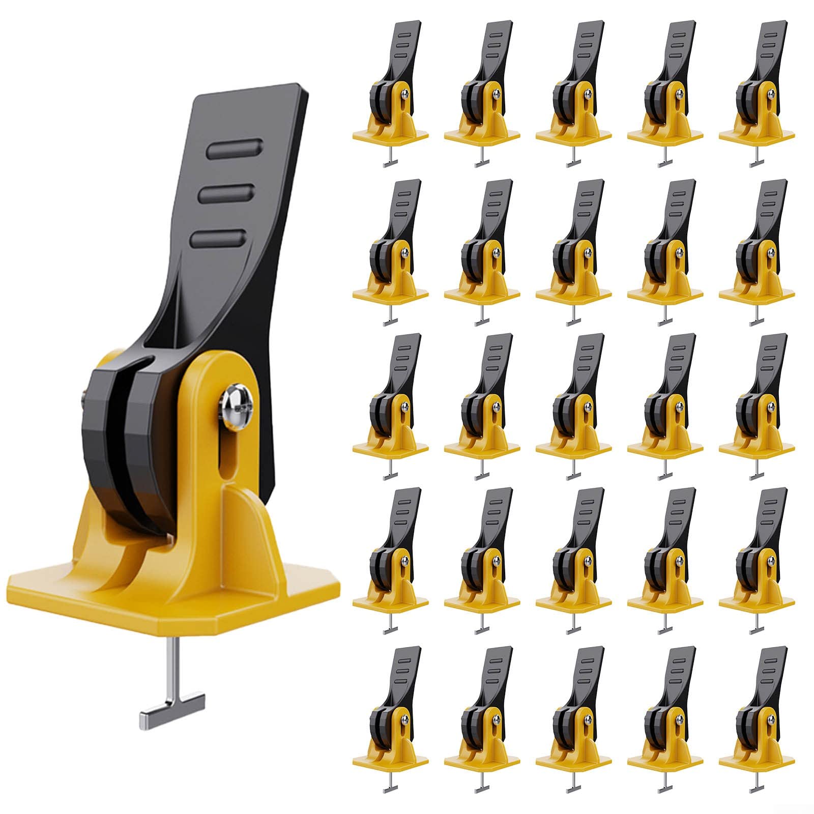 Kit di sistemi di livellamento delle mattonelle, kit di livellamento delle mattonelle per l'installazione delle mattonelle Set di strumenti di livellamento per pareti e pavimenti