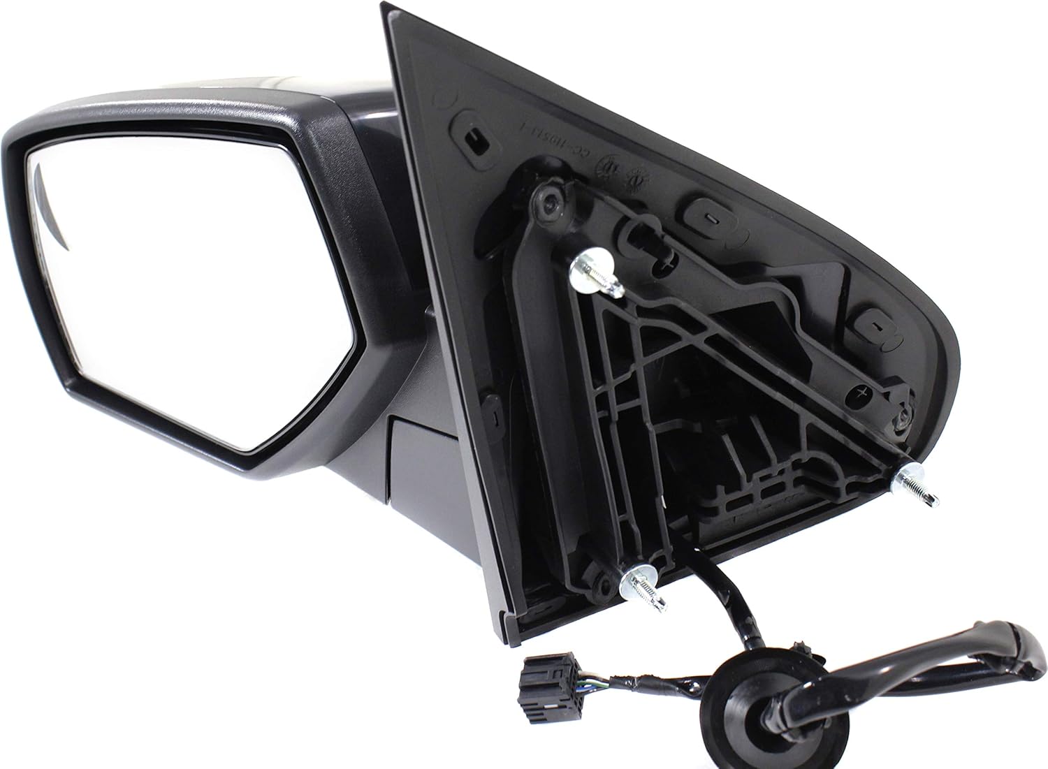 Garage-Pro Mirror Compatible with 2014-2018 Chevrolet Silverado 1500 / GMC Sierra 1500 Power, Manual Folding, Heated, Non-Towing, with Blind Spot Glass, Paintable, Driver Side