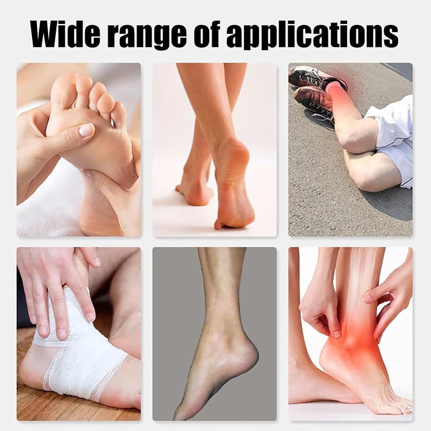 Lectric Ankle Rehabilitation Device with Remote Control - Adjustable Ankle Training Equipment for Passive/Manual Mode, Plantarflexion 0-45°, Dorsiflexion 0-50° for Joint Recovery