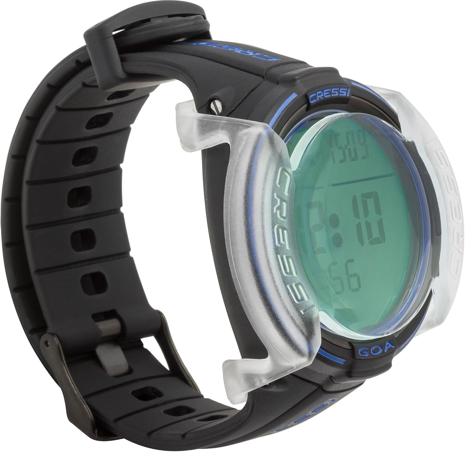 CRESSI KS890000 SIL.Protective Lens Lens Cover for Watch Type Computers, Silicone, Anti-Scratch Display Cover, Clear