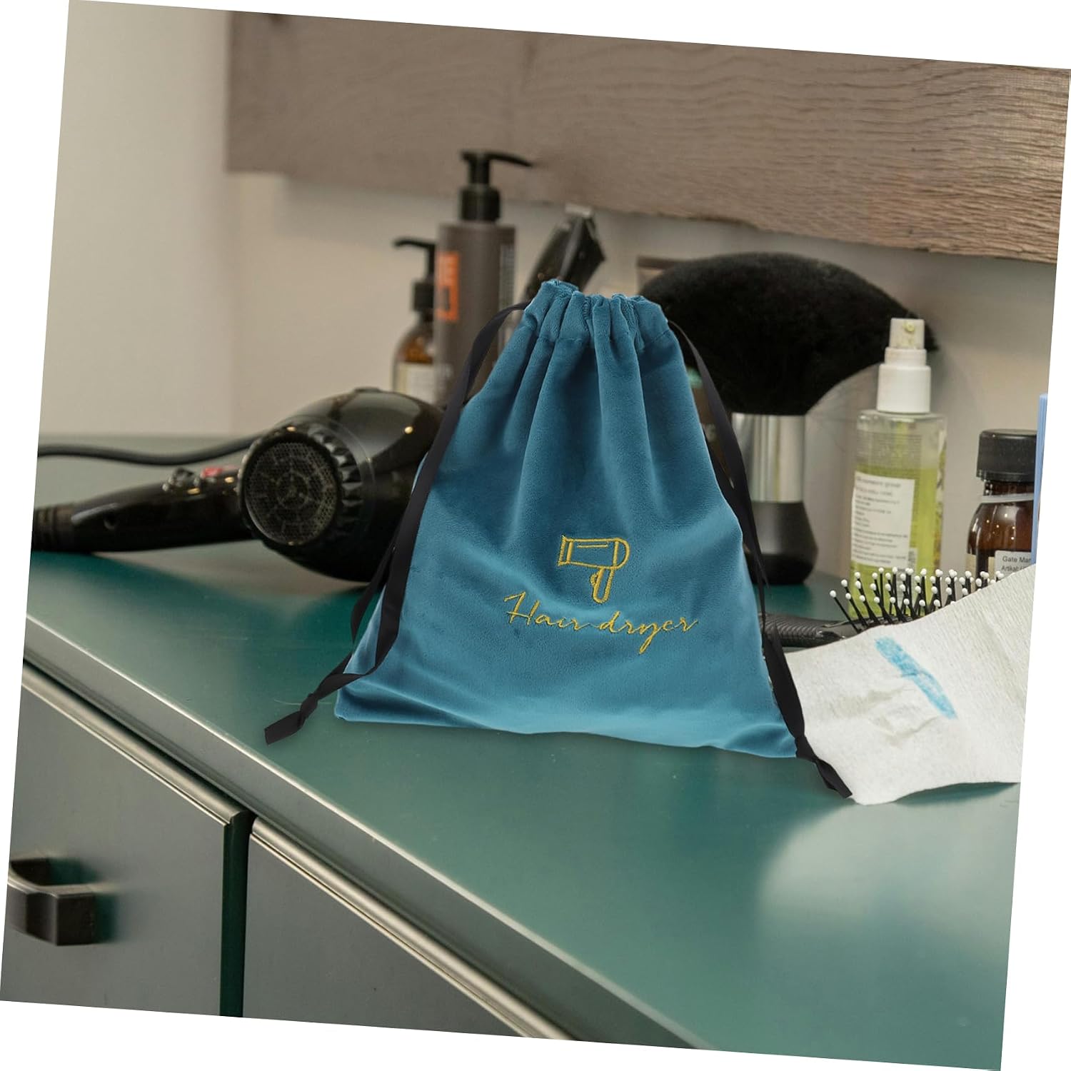Travel Hair Stylist Case Hair Dryer Holder Bag Organizational Travel Case