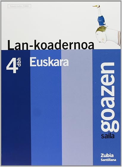 Euskara 4 Dbh Lan Koadernoa