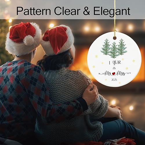 Miniatura 5 de 1 año de aniversario de papel 2025, primer aniversario, regalos para el señor y la señora para pareja, primer aniversario de boda para marido y