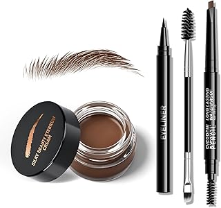 KYDA Juego de maquillaje para cejas, incluye ...