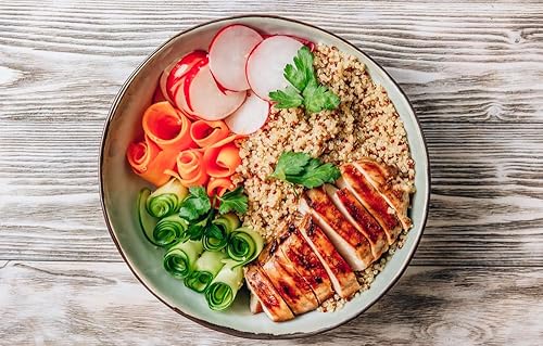 Miniatura 9 de Semillas de quinua roja Harraz naturales y orgánicas de reemplazo de arroz, vegano de calidad premium 250 gm