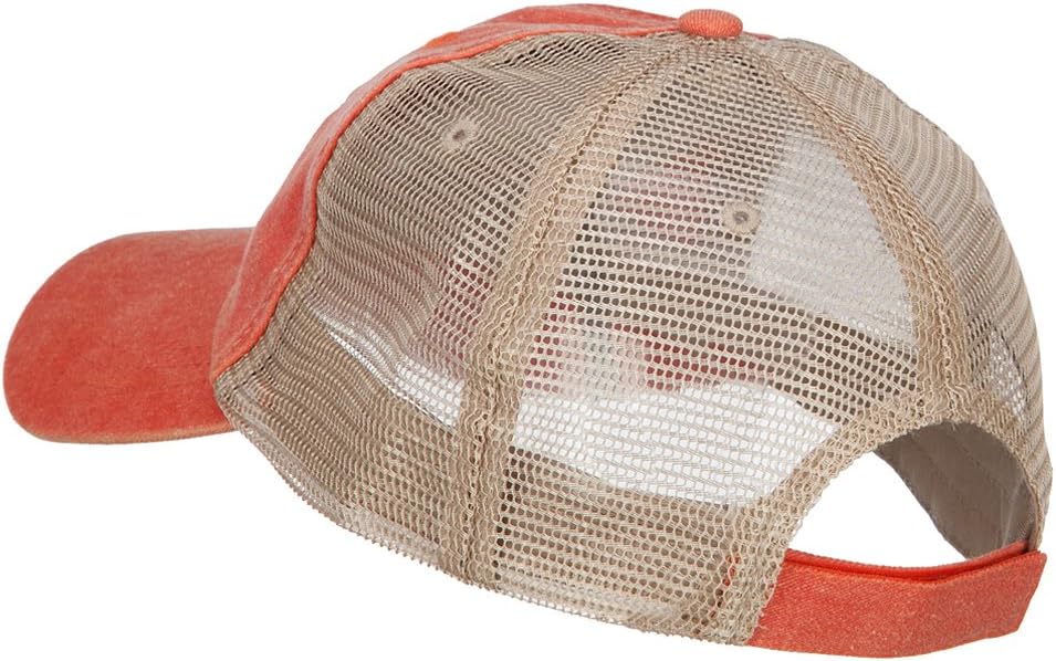 e4Hats.com Bluefin Tuna Embroidered Washed Trucker Cap