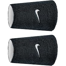 Nike Unisex Adult Swoosh Classic Reversible Doublewide Wristbands