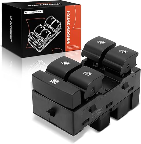A-Premium Interruptor de ventana eléctrica principal del lado del conductor compatible con Chevrolet Sonic 2012-2016, Trax 2013-2018, repuesto #
