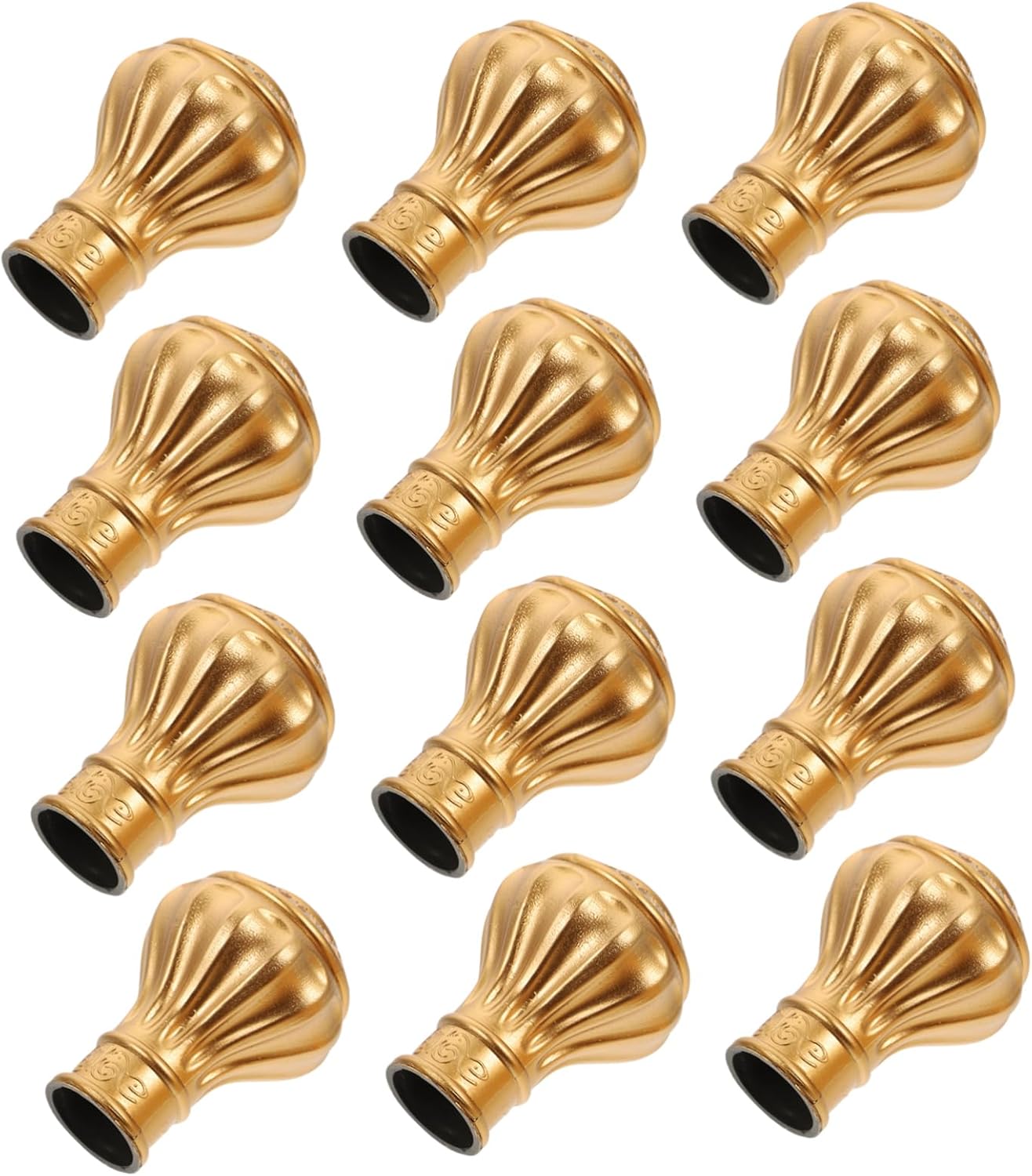 Pcs Curtain Rod Accessories Window Rod Head Roman Rod End Window Rod Cap Curtain Rod End Curtain Pole Head Curtain Rod Decor Window Rod End Roman Rod Finial Roman Pole Cap