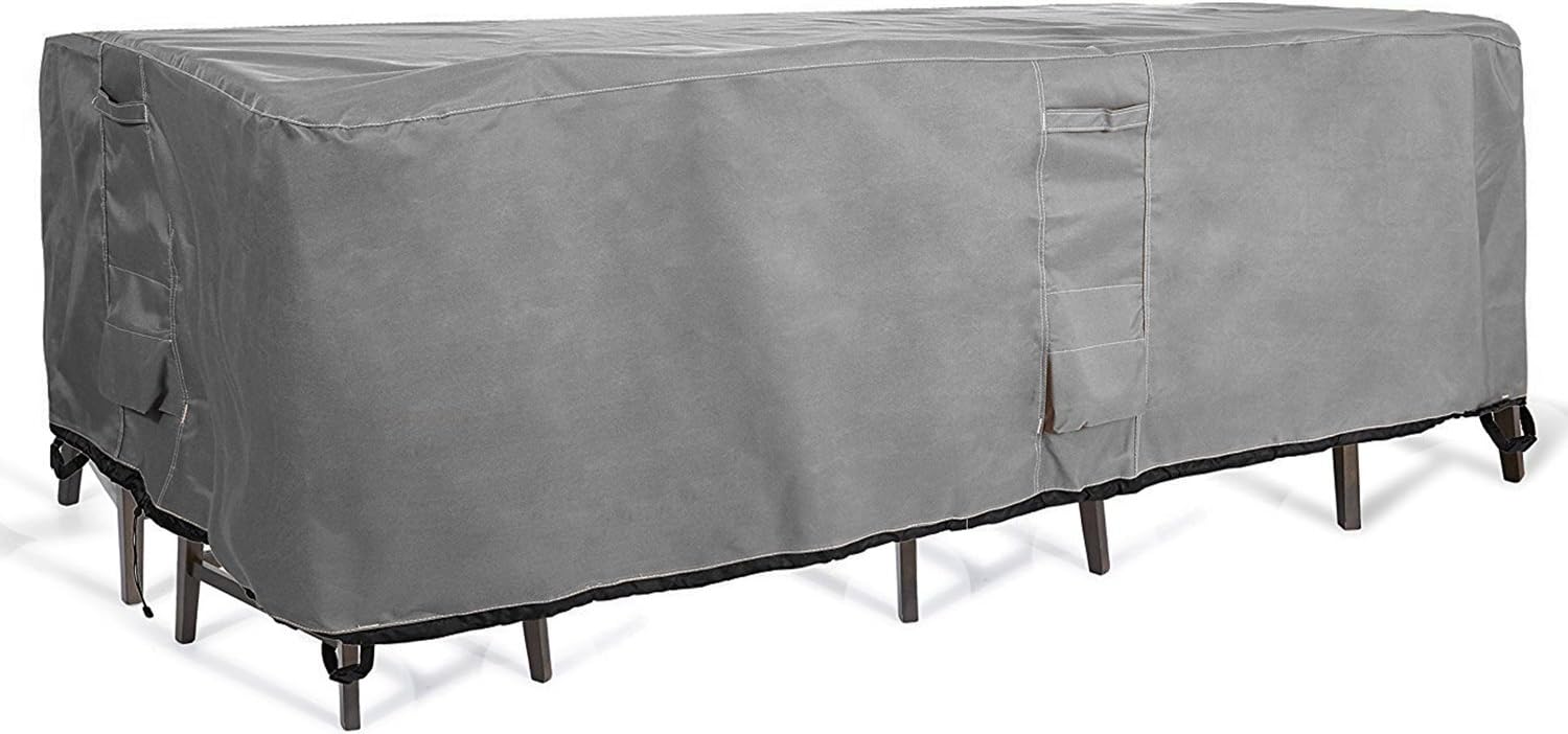 KHOMO GEAR Patio Table & Chair Set Cover Durable and