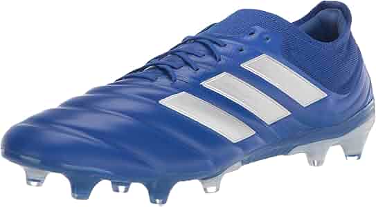 Amazon.com: adidas 愛迪達男款Copa 20.1 堅固地面足球鞋, 藍色