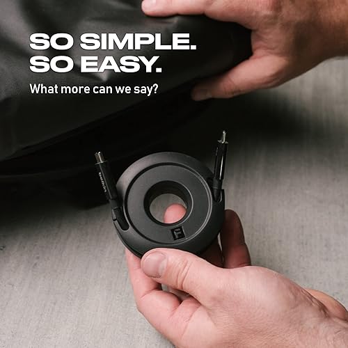 Miniatura 7 de Enrollador lateral Mini y Max de auriculares, auriculares y cable de carga, enrollador y organizador perfecto para envolver auriculares y cables