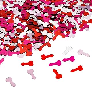 1 Pack Colorful Glitter Confetti Cute Sprinkle Party Table Decoration for Valentine's Day Confetti Cannon Celebration Wedding Engagement Supplies Y1 Set