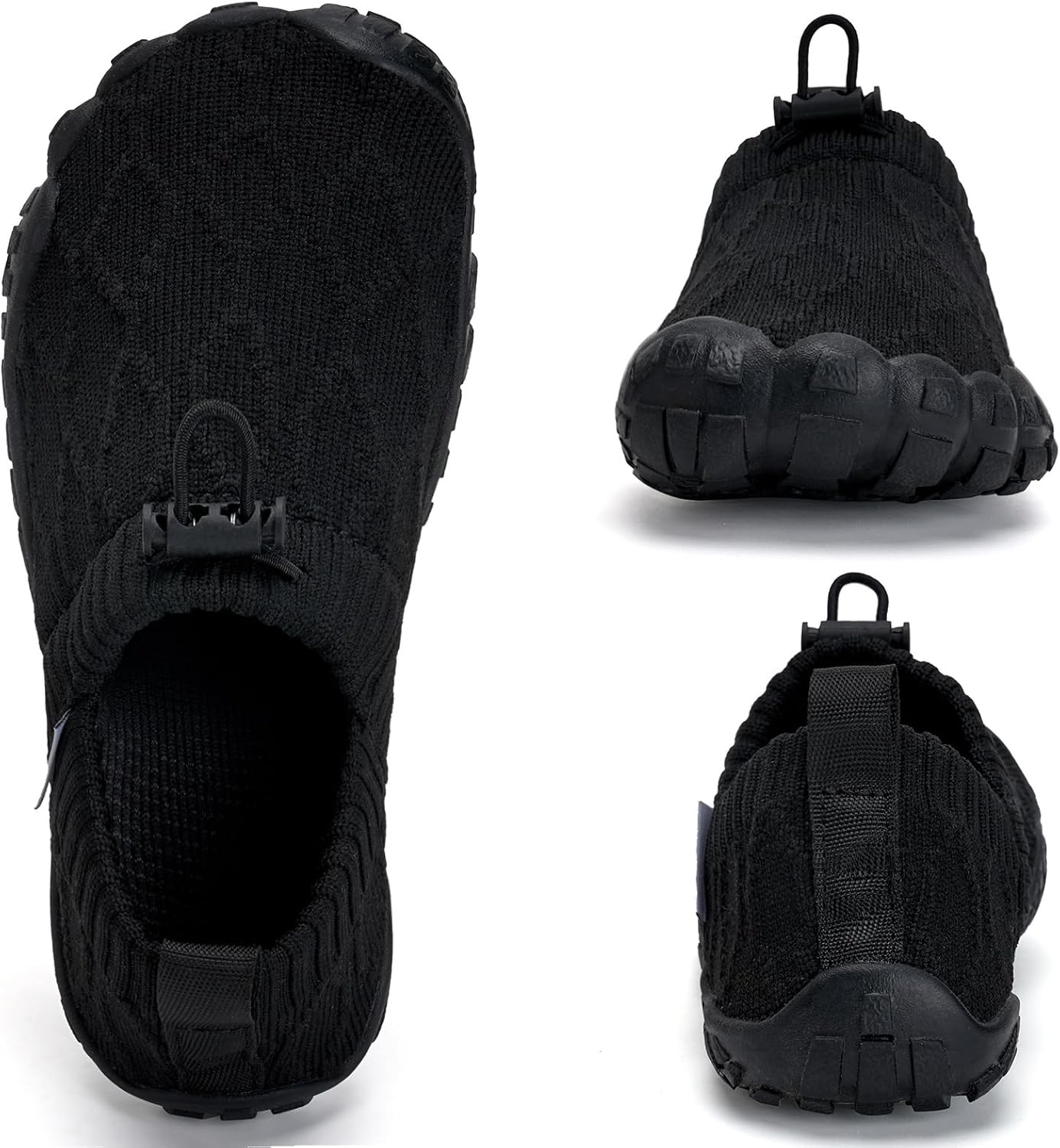 WateLves Kids Barefoot Water Shoes Boys Girls Breathable Wide Toe Slip On Beach Walking Shoes Toddler Swim Shoes Little Big Kid Minimalist Sneakers - Image 4