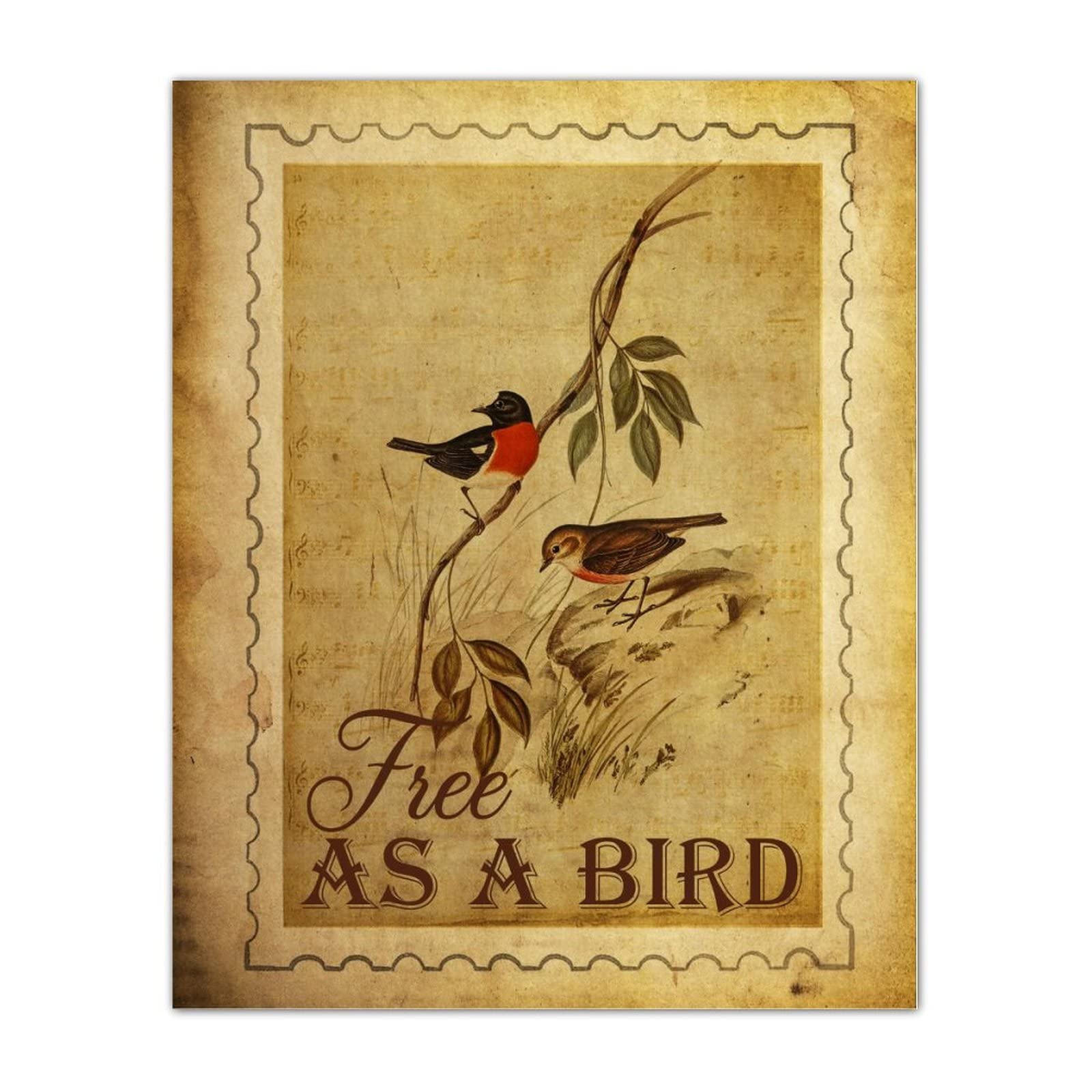 Plaque en bois colibri rustique colorée pour illuminer un salon ou une chambre d'enfant