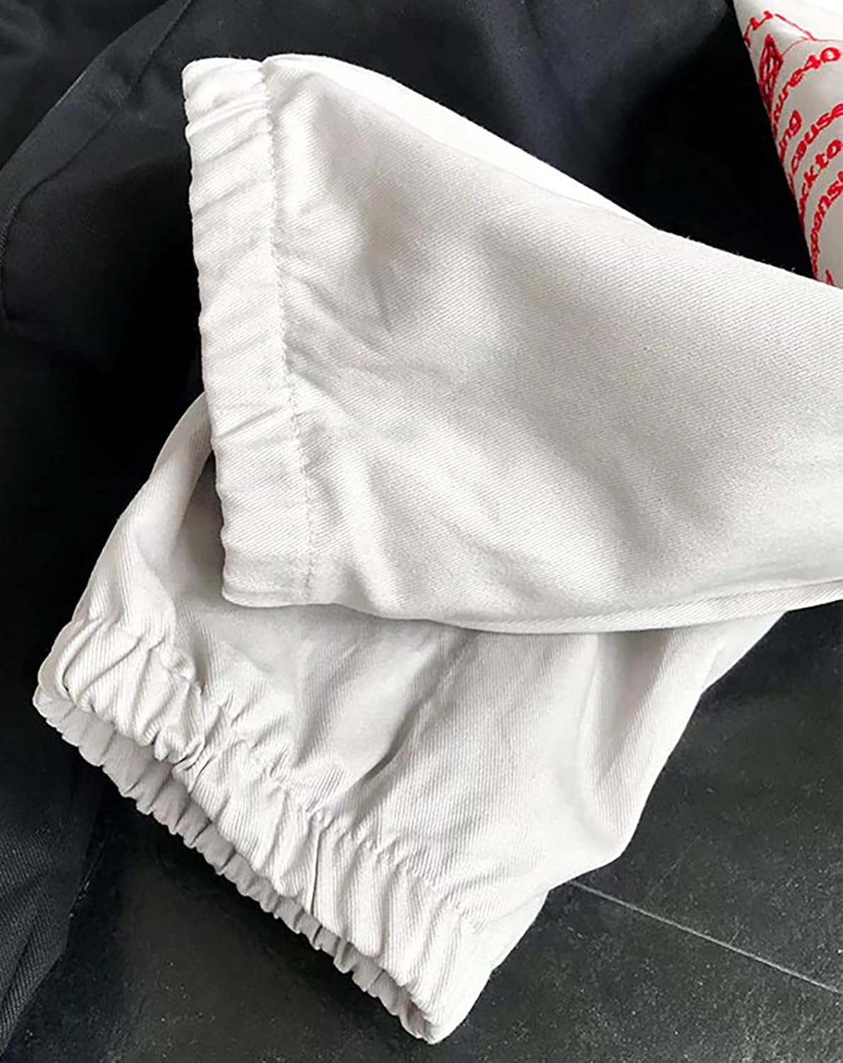 Niepce Inc Men's Japanese Streetwear Techwear Cargo Pants with Design - Image 9