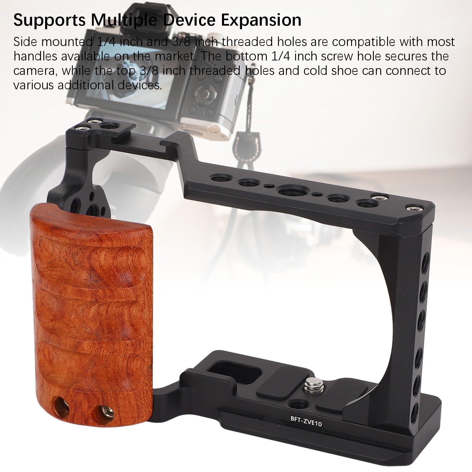 Kit De Cage De Caméra En Alliage D'aluminium Andoer Avec